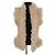 Chaqueta de piel beige Chloé