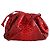 Autre Marque Mini bolso Sista de cuero rojo Roja