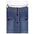 Minissaia Chloé de algodão azul - vista 2