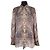 Blusa de seda marrón Zimmermann Castaño