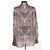 Blusa de seda marrón Zimmermann Castaño - vista 4