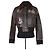 Valentino Lederjacke Schwarz