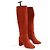 Botas Tory Burch de ante marrón talla 36 Castaño - vista 3