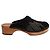 Autre Marque Clogs Slides schwarz mit Nieten-Details