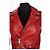 Autre Marque Saint Laurent Red Leather Jacket - view 2