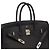 Hermès mala HERMES Birkin 35 em Couro Preto - 103996 - vista 7