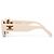 Céline Celine, Beige triomphe sunglasses in ivory - view 4