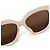 Céline Celine, Beige triomphe sunglasses in ivory - view 8