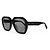 Céline Celine, Oversized square sunglasses in black - view 2