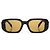 Prada, occhiali da sole SPR 17W-F con stampa marmo Nero Giallo - vista 2