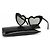 Autre Marque Saint Laurent, occhiali da sole SL181 Loulou in nero - vista 3