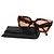 Isabel Marant, óculos de sol oversized castanhos Marrom - vista 3