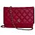 Chanel Wallet on Chain (WOC) Pelle d'Agnello Rossa Rosso
