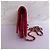 Chanel Wallet on Chain (WOC) Pelle d'Agnello Rossa Rosso - vista 15