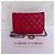 Chanel Wallet on Chain (WOC) Pelle d'Agnello Rossa Rosso - vista 2