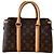 Louis Vuitton Monogram Canvas Speedy Bandouliere 25 Marrone Monogramma