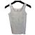 Ermanno Scervino White Cotton Lace Tank Top