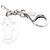 Collana a catena Cartier in oro bianco 18K Argento - vista 8