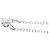 Autre Marque Collier Vendome Aoyama en or blanc 18K et diamants Argenté - vue 3