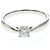 Autre Marque Tiffany Platin Solitär Diamant Ring Silber - Ansicht 5