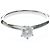 Autre Marque Tiffany Solitär Diamant Ring Silber - Ansicht 5