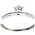 Autre Marque Tiffany Solitär Diamant Ring Silber - Ansicht 8