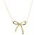 Autre Marque Collana Tiffany Bow in oro 18K D'oro