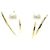 Pendientes de aro Tasaki Afine en oro amarillo de 18K con perla Dorado