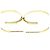 Pendientes de aro Tasaki Afine en oro amarillo de 18K con perla Dorado - vista 7