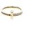 Autre Marque Anello Tiffany T One Narrow con diamanti D'oro