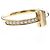 Autre Marque Anello Tiffany T One Narrow con diamanti D'oro - vista 9