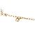 Bracciale con charm Interlocking Gucci in oro giallo 18K D'oro - vista 11