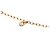 Bracciale con charm Interlocking Gucci in oro giallo 18K D'oro - vista 12