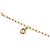 Bracciale con charm Interlocking Gucci in oro giallo 18K D'oro - vista 13