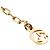 Bracciale con charm Interlocking Gucci in oro giallo 18K D'oro - vista 14