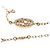 Bracciale con charm Interlocking Gucci in oro giallo 18K D'oro - vista 5