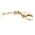 Bracciale con charm Interlocking Gucci in oro giallo 18K D'oro - vista 8