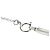 Autre Marque Colar Tiffany Paper Flower Diamond Prata - vista 12
