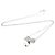 Autre Marque Colar Tiffany Paper Flower Diamond Prata - vista 13