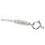 Autre Marque Colar Tiffany Paper Flower Diamond Prata - vista 9