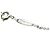 Autre Marque Tiffany Open Heart Halskette mit Diamanten Silber - Ansicht 12