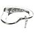 Autre Marque Tiffany Open Heart Halskette mit Diamanten Silber - Ansicht 7