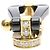 Pulsera Fred Force 10 Long Sleeve Half Diamond Negro Dorado - vista 14