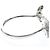 Bague Gucci Flora en or blanc 18K avec diamants Argenté - vue 8