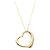 Autre Marque Collar Tiffany Open Heart en oro rosa Dorado - vista 2