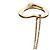 Autre Marque Collar Tiffany Open Heart en oro rosa Dorado - vista 6