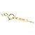 Autre Marque Collar Tiffany Open Heart en oro rosa Dorado - vista 8
