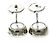 Pendientes Chopard Happy Diamonds Diamond Plata - vista 3
