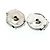 Pendientes Chopard Happy Diamonds Diamond Plata - vista 6