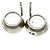 Pendientes Chopard Happy Diamonds Diamond Plata - vista 9